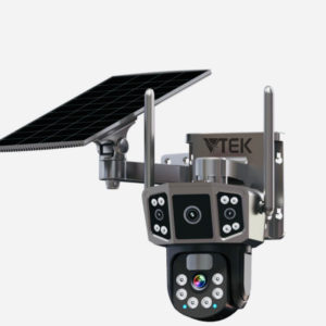 Solar 6MP Dual View Outdoor Siren Camera Hi-Easy