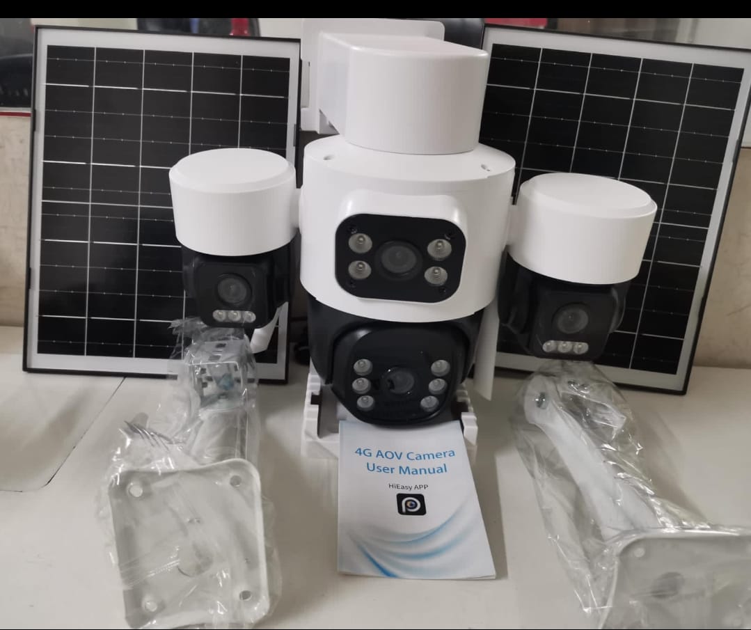 Solar 5MP Outdoor CCTV Camera V380 O-Kam Pro