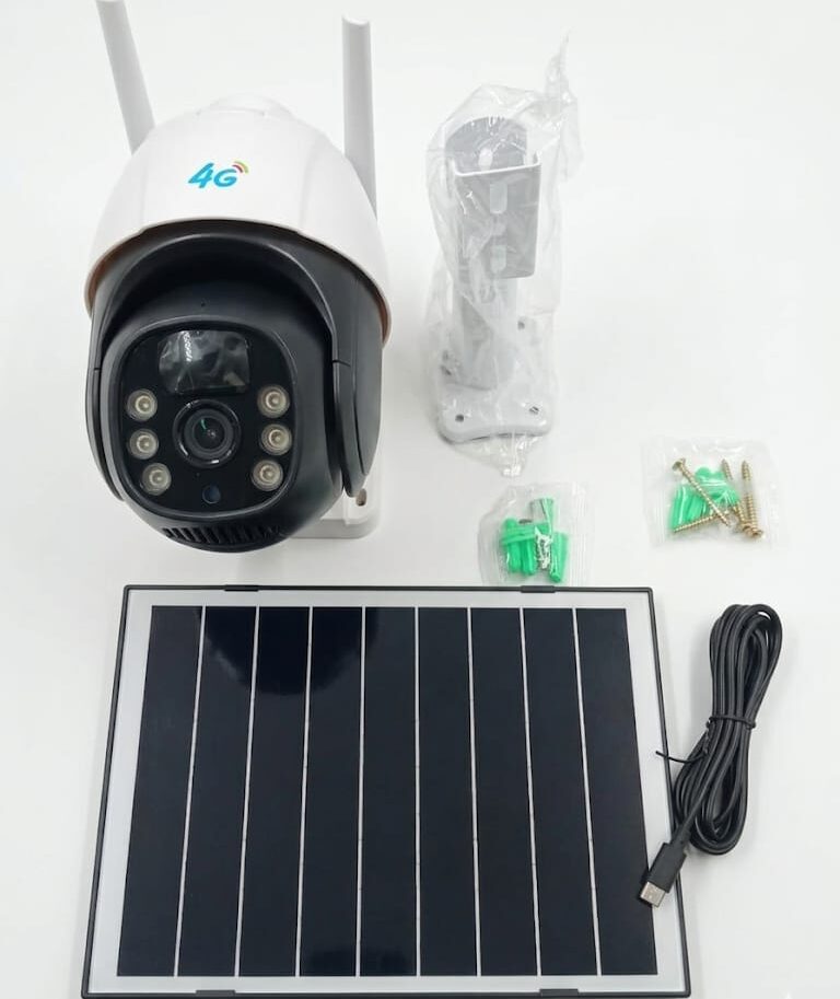 Solar 5MP Single View Outdoor Camera V380